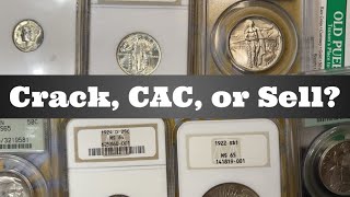 Crack, CAC, or Sell? What Would You Do With These Coins?