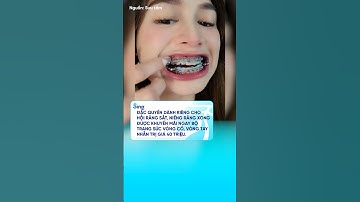 Trang sức độc nhất vô nhị của hội niềng răng #nhakhoasing #trending #shots #virals #niengrang
