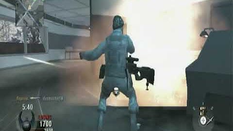 Black Ops Wii: No Hacks Multiplayer Gameplay #2