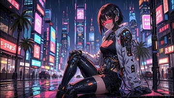Synthwave Cyberpunk Mix | Neon Retrowave Music for Coding, Focus & Night Drive | Midnight City