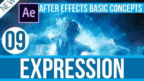 9 After Effects CC Basic Concepts | Expression | Time, loopOut & Wiggle Expressions | Urdu Hindi