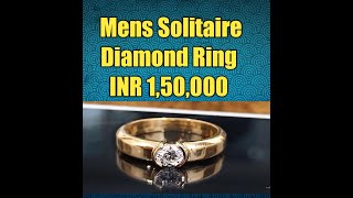 Mens Solitaire Ring With D Color Diamond Under INR 1,50,000 HOSHIARPUR #PUNJAB Mens Solitaire Ring With D Color Diamond Under INR 1,50,000 HOSHIARPUR #PUNJAB