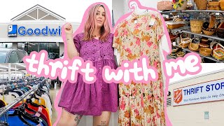 4 new thrift stores in 4 hours! thrift with meeeee