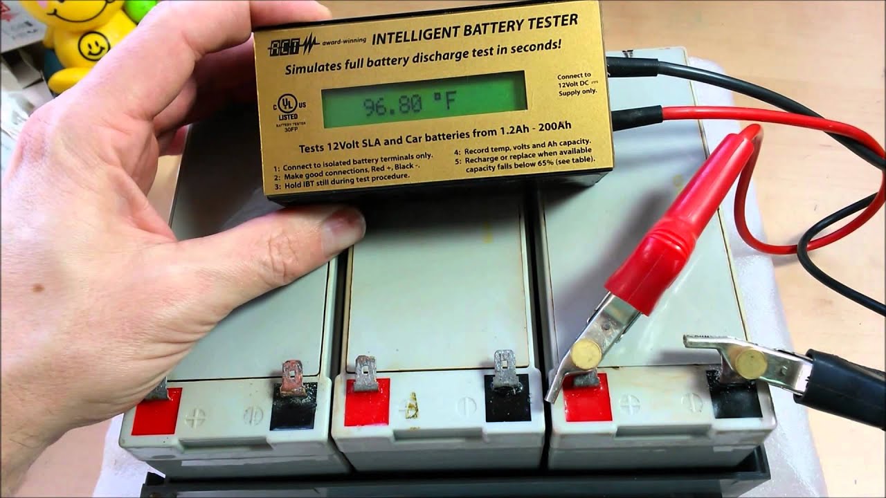 Review:) ACT ~Intelligent Battery Tester~ Battery AmpHour Reading in  Seconds 