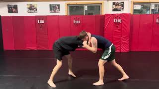 K Dojo MMA “Two on one to double leg”