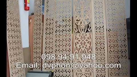 VACH MY THUAT, GIA CONG CNC, GIA CÔNG GỖ CNC, CẮT KHẮC HOA VĂN GỖ, CẮT MDF BẰNG MÁY CNC