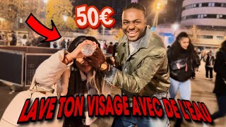 50€ SI TU TE DÉMAQUILLES - Micro trottoir