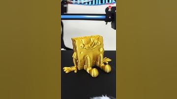 ☝️ 3D Printed SpongeBob #shorts