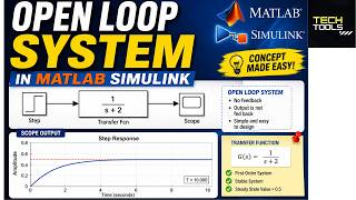 open loop system . part 2 . by using simulink, matlab.