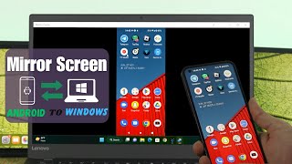 How to Share Screen from Android Phone to Windows 11! [Screen Cast]