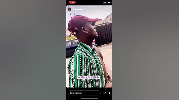 Portable Visits Fela Kuti 🏆Burial Ground #felakuti #portable #entertainment