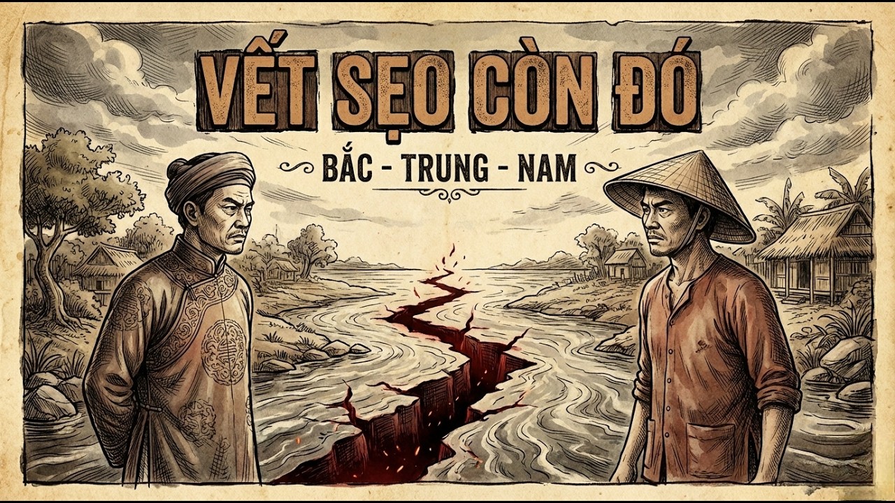 Nguồn gốc thực sự của định kiến vùng miền Bắc - Trung - Nam | Trầm Tích Sử