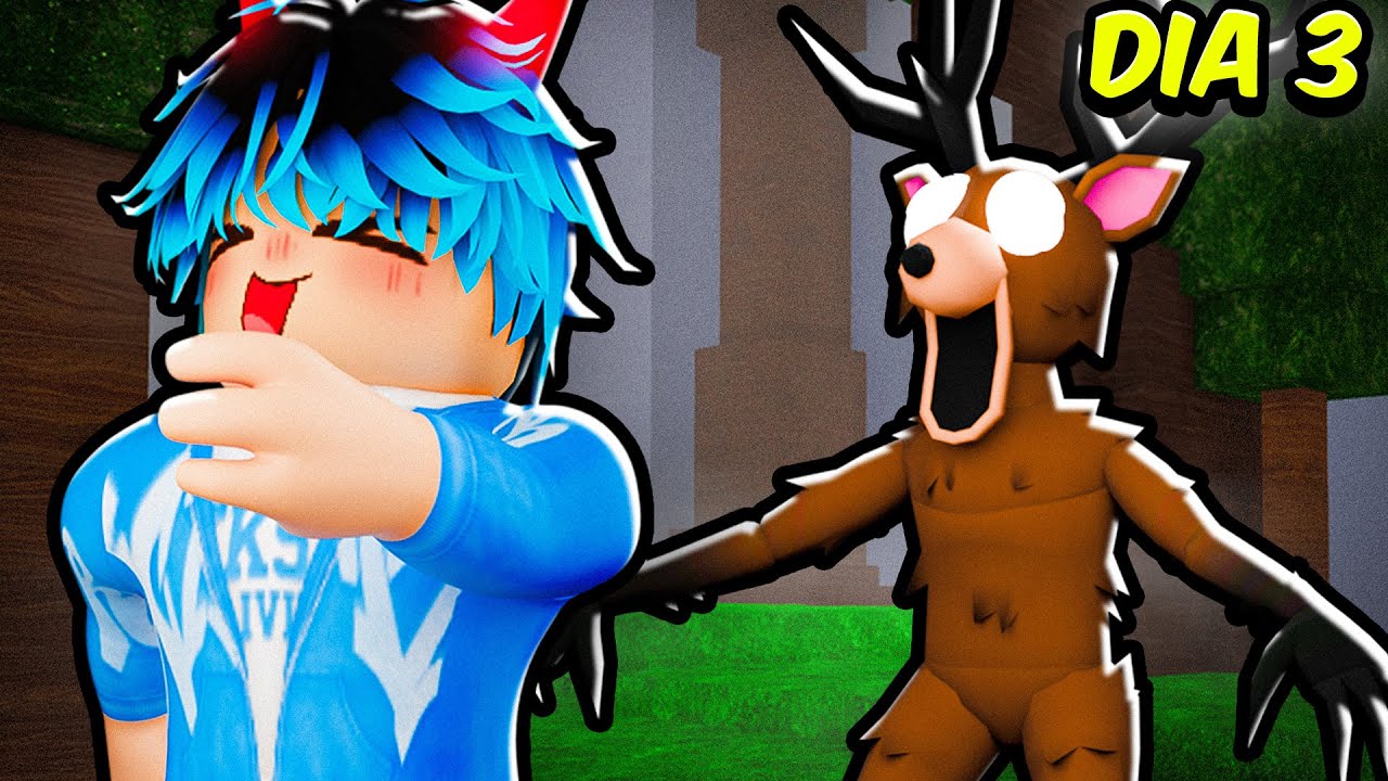 Sobreviví 99 Noches en el Bosque Aterrador de Roblox y Esto Pasó...