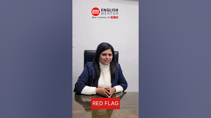"Red Flag" meaning and examples!! #redflag #englishmentor  #english #learnenglish