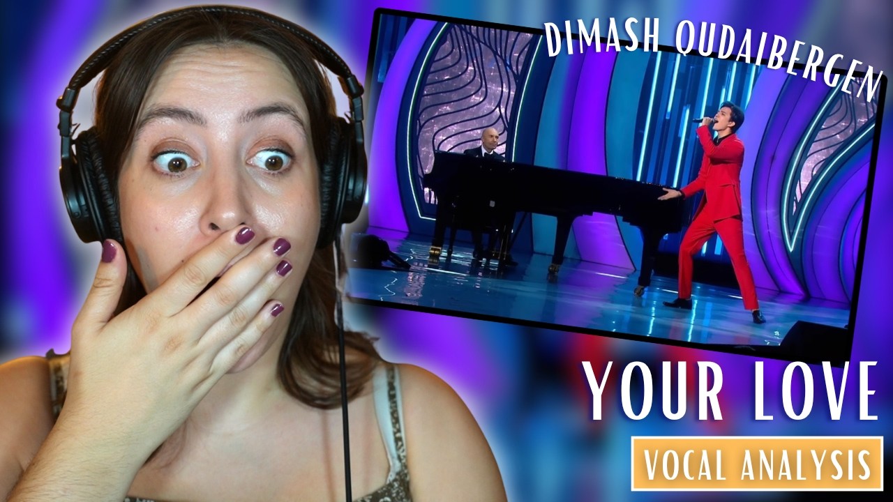DIMASH QUDAIBERGEN keeps singing higher! YOUR LOVE (Reaction & Analysis) | Jennifer Glatzhofer