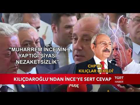 Muharrem İnce'nin 'Koltuğu Bırak' Çağrısına CHP Lideri Kemal Kılıçdaroğlu Sert Cevap Verdi