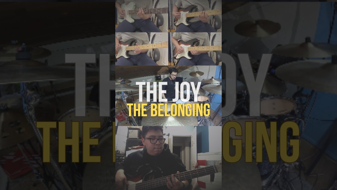 The Joy - The Belonging | Guitar-Drums-Bass |🎧