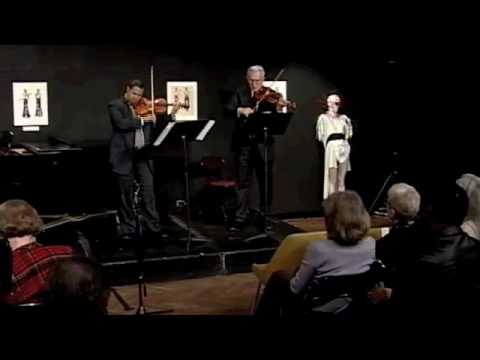 Steinhardt, Leclair, E minor sonata for 2 violins, mov I and II