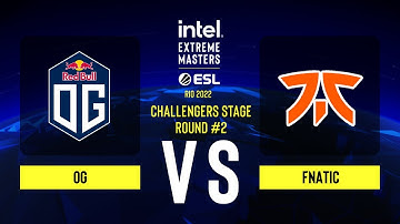 OG vs. fnatic - Map 1 [Mirage] - IEM Rio Major 2022 - Challengers Stage - ROUND #2