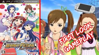 The Idolm@ster Shiny Festa: Honey Sound (English Patched) – PSP Gameplay