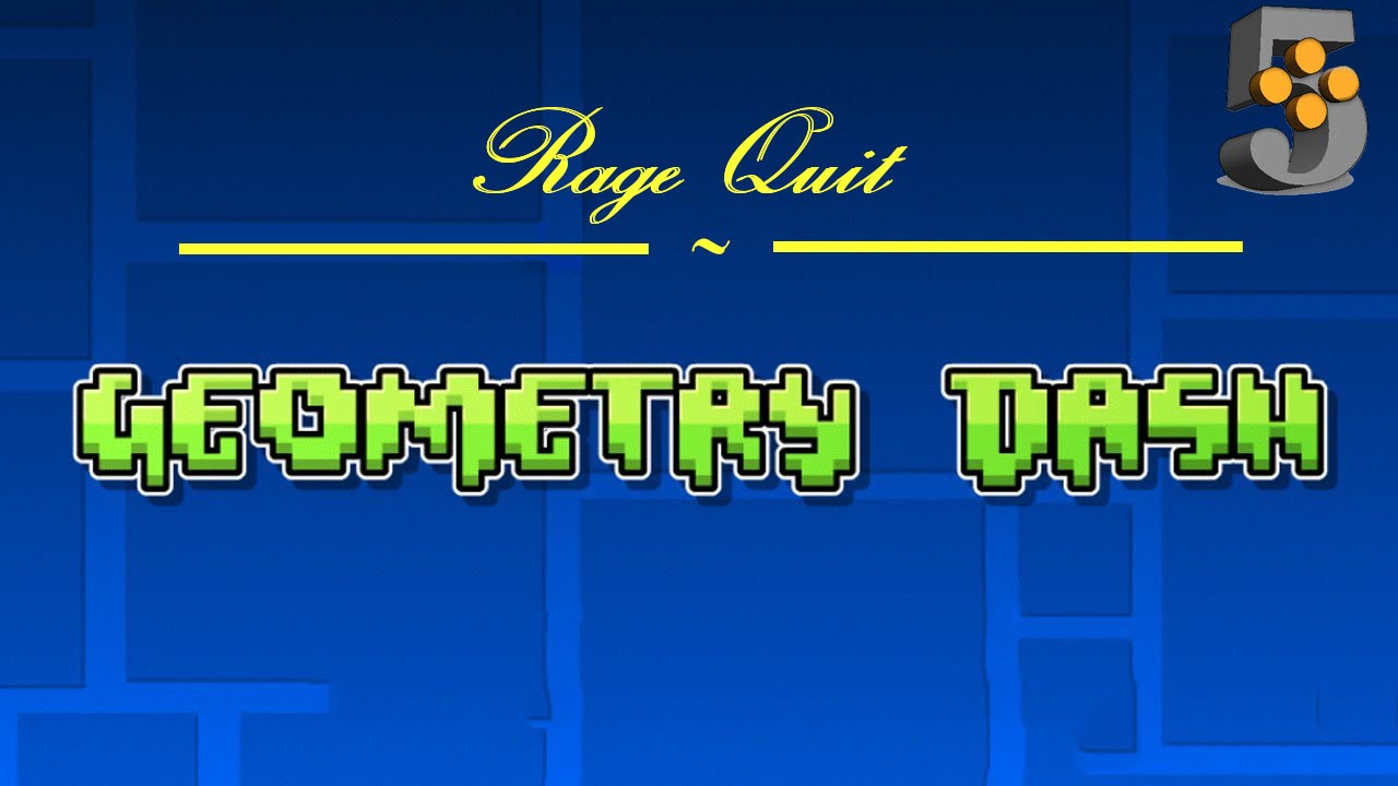 Geometry Dash - Rage Quit - YouTube