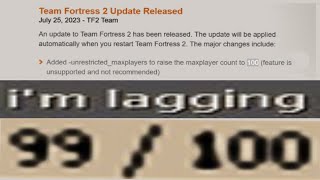 the 100 player tf2 experience