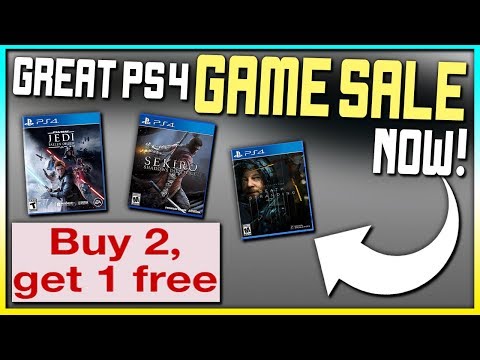 GREAT PS4 GAME SALE RIGHT NOW - BUY 2 GET 1 FREE ON DEATH STRANDING, SEKIRO AND MORE!