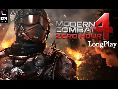 Modern Combat 4: Zero Hour - LongPlay [4K:60FPS] 🔴