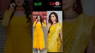 Arya In Suit And Saree