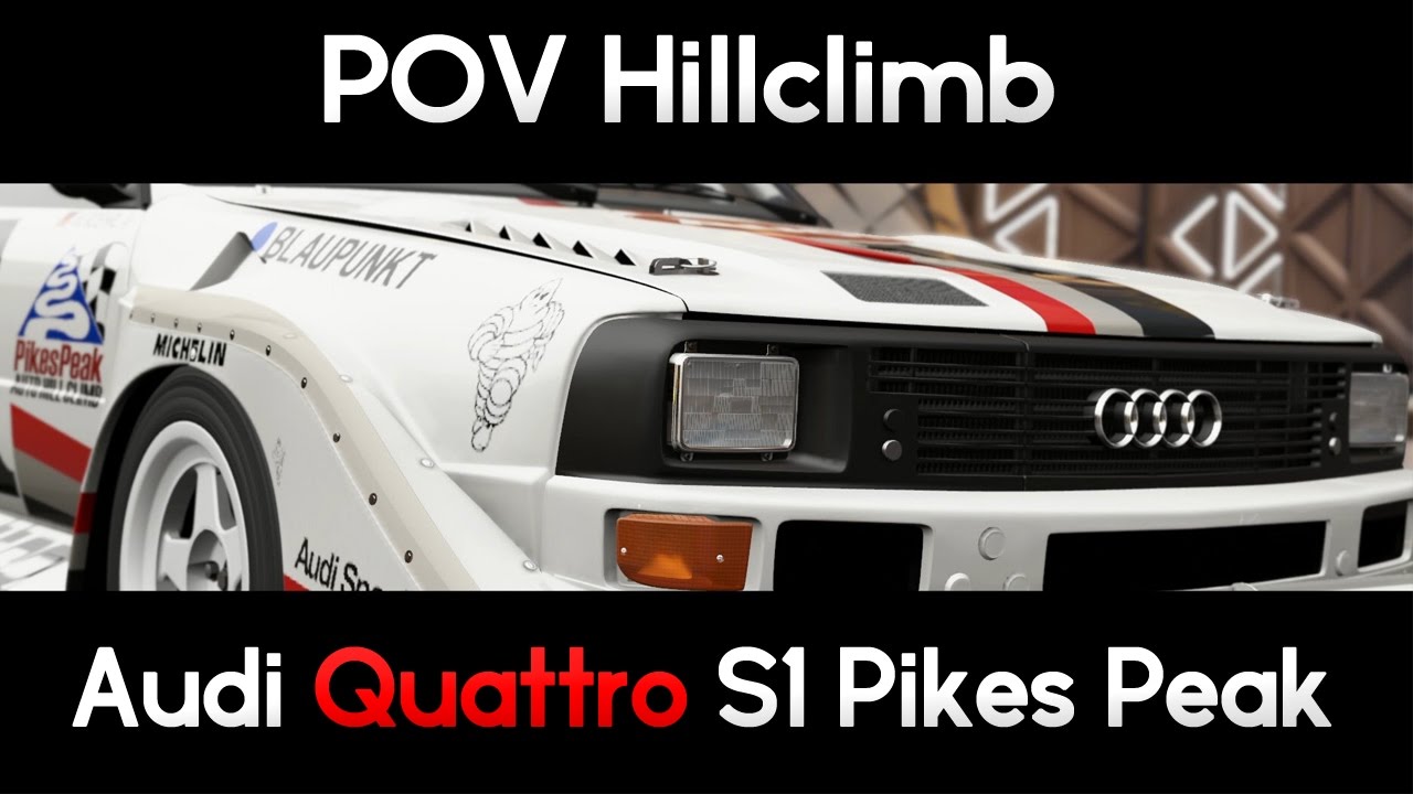 FORZA HORIZON 3 | Hillclimb Ep.1: AUDI QUATTRO S1! | [POV]
