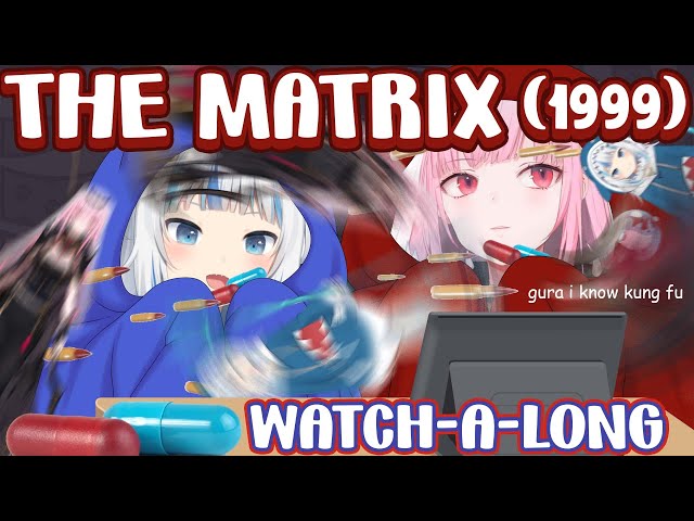 【WATCH-A-LONG】The Matrix (1999) Time to Red Pill Gura! #HololiveEnglish #holomythのサムネイル