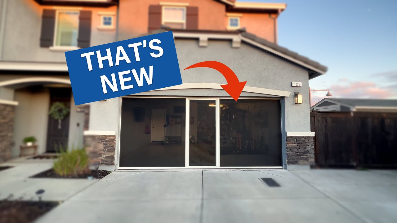 Home Upgrade that Saves your Garage! Lifestyle Screen Doors