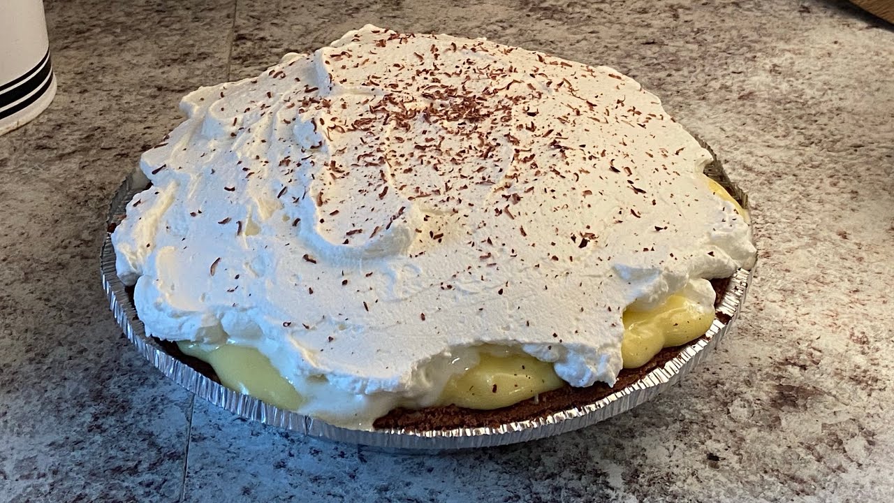 Black Bottom Banana Cream Pie YouTube
