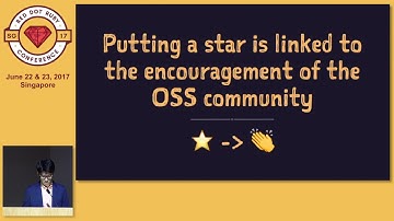 One Way to Encourage the Open Source Community - RedDotRubyConf 2017