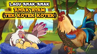 Download Lagu Tek kotek kotek - Anak ayam 🌈🌼🌟🐓 ( Lagu anak anak ) kumpulan lagu anak terbaru versi animasi lucu 🌈🌼 MP3