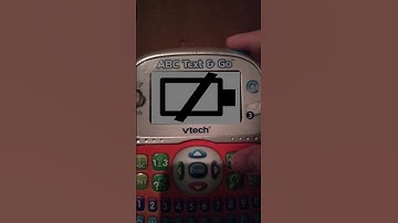 vtech abc text & go on low battery