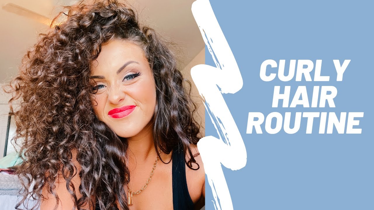 Curly Hair Routine Thick Curly Hair Affordable Products Youtube 