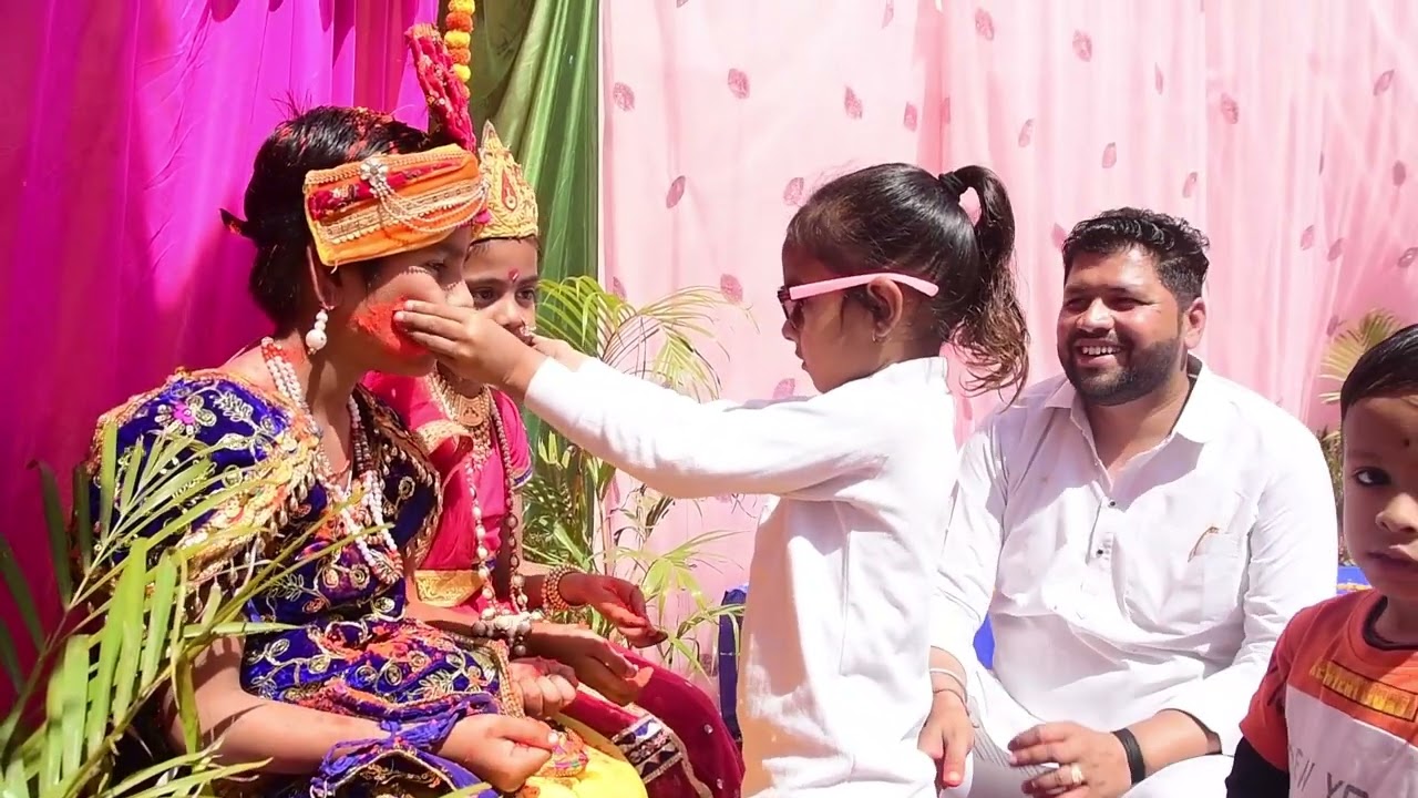 Holi Celebration At Kidz palace school chapda 2025-26