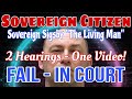 Sovereign Citizen Claims He's a 'Living Man' — Gets Felony Charges Instead