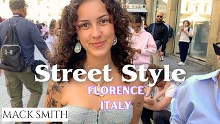 What People Are Wearing in Florence Italy | Street Style | Spring Fashion Trends | Vlog | MACK SMITH