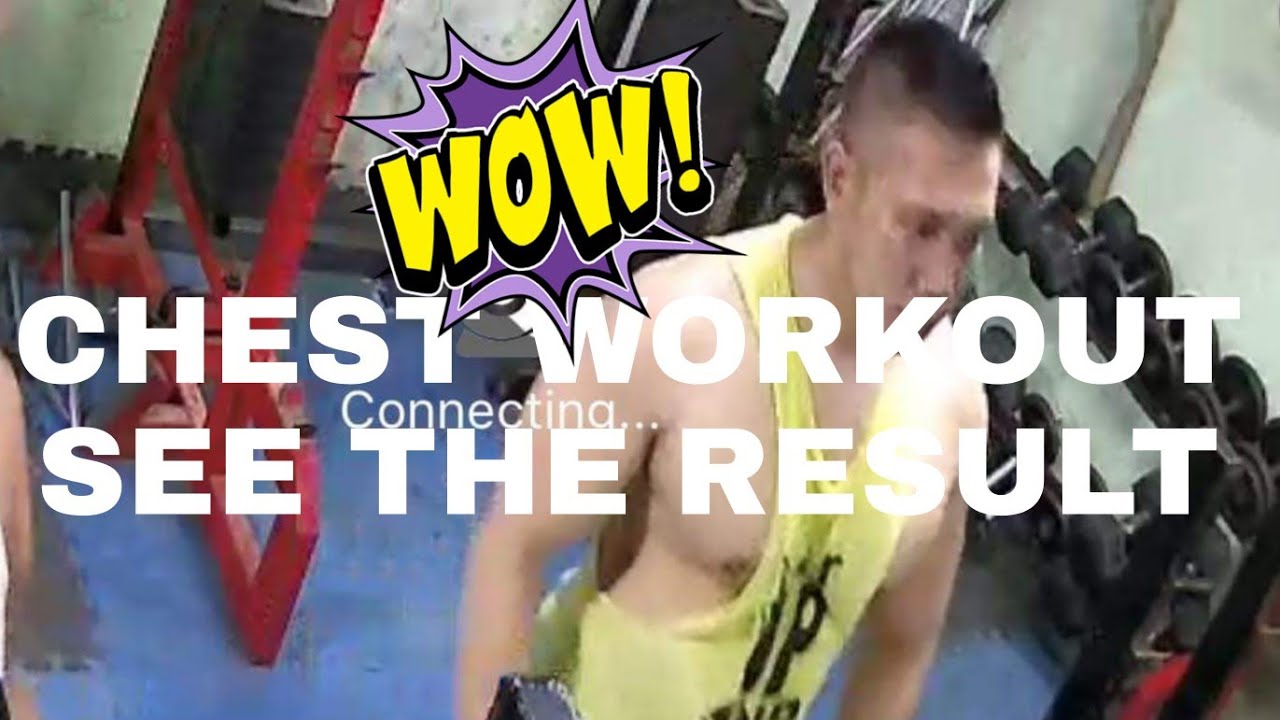 Chest pump 100lbs/200lbs(08)how to improved chest muscle.. YouTube