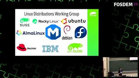 FOSDEM Presentation: The Linux Distributions Working Group (Feb 2023)