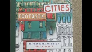 Fantastic Cities Postcards Flip Through