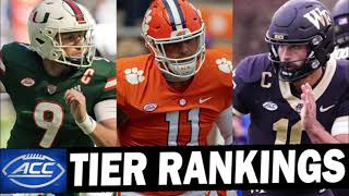 ACC Tier Power Rankings for 2022