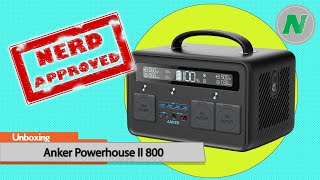 UNBOXING - Anker Powerhouse II 800