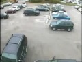 Bmw x5 parking crash