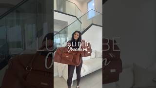 Luli Bebé Travel Bag and Mini Diaper Bag I Perfect Duo