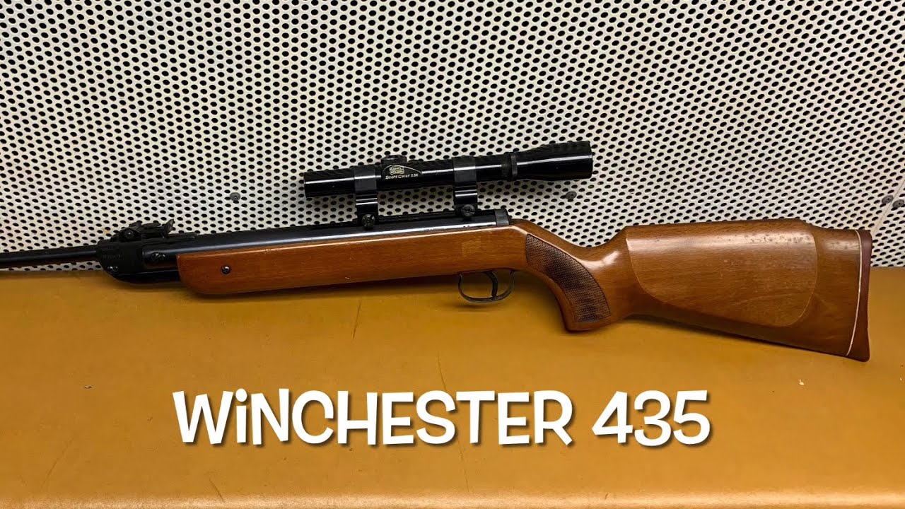 Winchester model 435 break action pellet rifle made in 1970 diana 35
