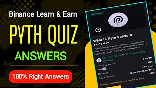 Binance Pyth Quiz Answers Binance Learn And Earn Quiz Answers