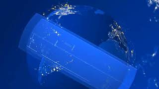 Breaking News Intro Blue